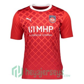 FC Heidenheim Soccer Jersey Home Red 2023/2024