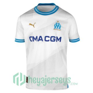 Marseille OM Soccer Jersey Home White 2023/2024