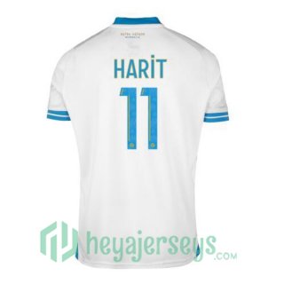 Marseille OM (HARIT 11) Soccer Jersey Home White 2023/2024