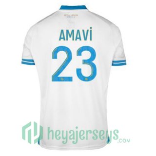 Marseille OM (AMAVI 23) Soccer Jersey Home White 2023/2024