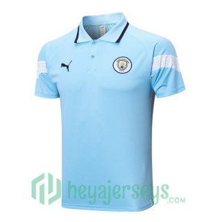 Manchester City Soccer Polo Blue 2023/2024