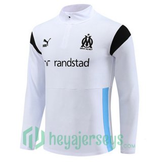 Marseille OM Training Sweatshirt White 2023/2024