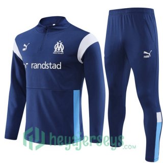 Marseille Training Tracksuit Suit Royal Blue 2023/2024