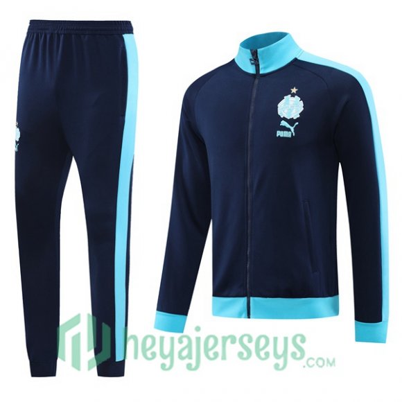 Marseille Training Jacket Suit Black 2023/2024