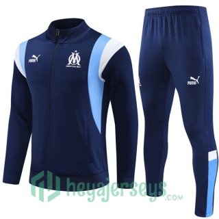 Marseille Training Jacket Suit Royal Blue 2023/2024