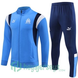 Marseille Training Jacket Suit Blue 2023/2024