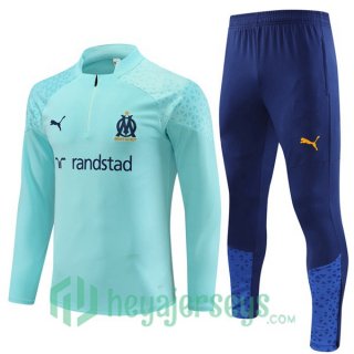 Marseille OM Training Tracksuit Suit Blue 2023/2024