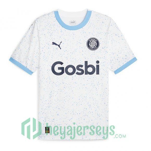 Girona Soccer Jersey Away White 2023/2024