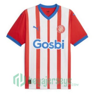Girona Soccer Jersey Home Red White 2023/2024