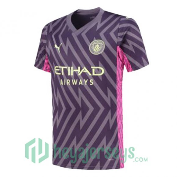 Manchester City Goalkeeper Purple 2023/2024