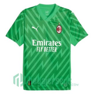 AC Milan Goalkeeper Soccer Jersey Green 2023/2024