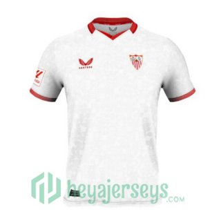 Sevilla FC Soccer Jersey Home White 2023/2024