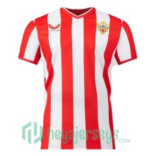 UD Almeria Soccer Jersey Home Red White 2023/2024