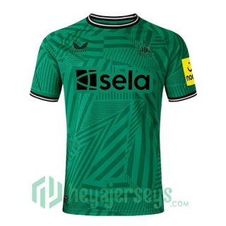 Newcastle United Soccer Jersey Away Green 2023/2024