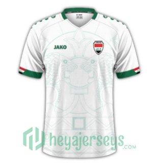 Iraq Soccer Jersey Away White 2023/2024