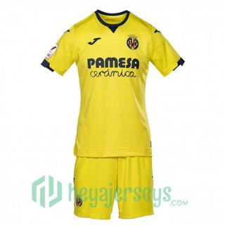 Villarreal Kids Soccer Jersey Home Yellow 2023/2024