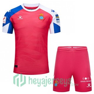 RCD Espanyol Kids Soccer Jersey Away Pink 2023/2024