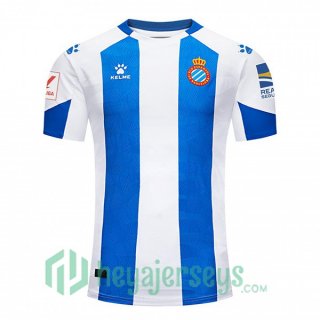 RCD Espanyol Soccer Jersey Home Blue White 2023/2024