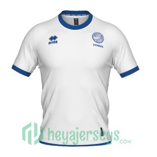 Cyprus Away Jersey White 2023/2023