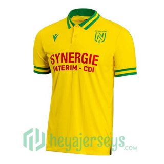 FC Nantes Soccer Jersey Home Yellow 2023/2024