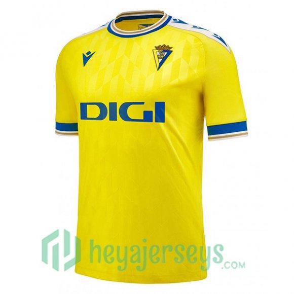 Cadiz CF Soccer Jersey Home Yellow 2023/2024