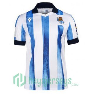 Real Sociedad Soccer Jersey Home Red White 2023/2024