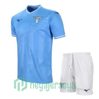 SS Lazio Kids Soccer Jersey Home Blue 2023/2024