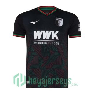 FC Augsburg Soccer Jersey Third Black 2023/2024