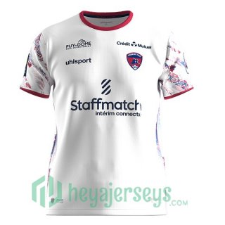 Clermont Foot 63 Soccer Jersey Away White 2023/2024