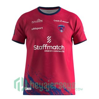 Clermont Foot 63 Soccer Jersey Home Red 2023/2024