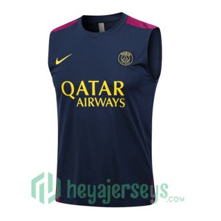 Paris PSG Soccer Vest Royal Blue 2023/2024
