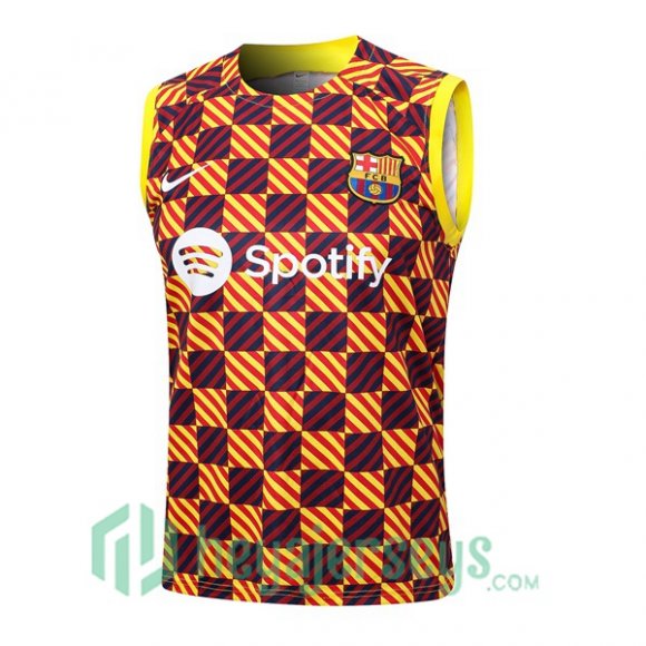 FC Barcelona Soccer Vest Yellow 2023/2024