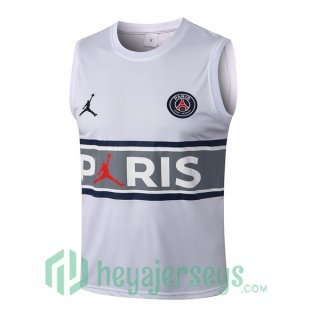 Paris Saint Germain Soccer Vest White 2022/2023