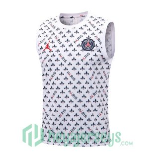 Paris Saint Germain Soccer Vest White 2022/2023