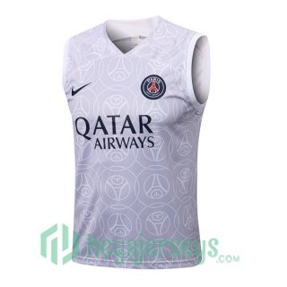 Paris Saint Germain Soccer Vest White 2022/2023