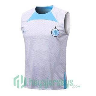 Inter Milan Soccer Vest White 2022/2023
