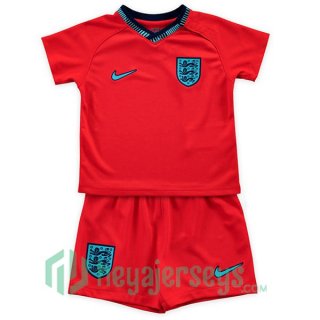 England Kids Away Jersey Red 2023/2023