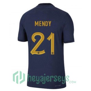France (MENDY 21) Home Jersey Royal Blue 2023/2023