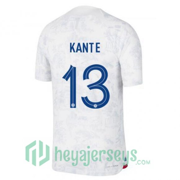 France (KANTE 13) Away Jersey White 2023/2023