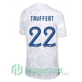 France (TRUFFERT 22) Away Jersey White 2023/2023