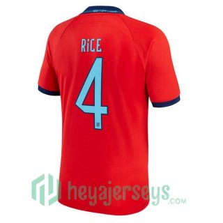 England (RICE 4) Away Jersey Red 2023/2023
