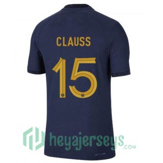 France (CLAUSS 15) Home Jersey Royal Blue 2023/2023