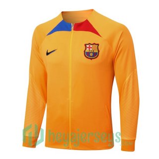 FC Barcelona Training Jacket Orange 2022/2023