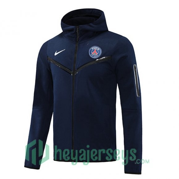 Paris Saint Germain Training Jacket Hoodie Royal Blue 2022/2023