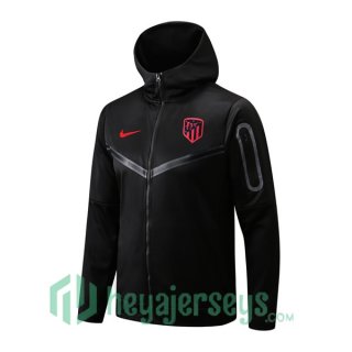 Atletico Madrid Training Jacket Hoodie Black 2022/2023