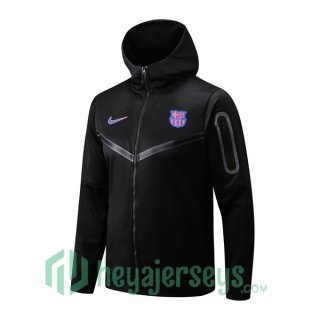 FC Barcelona Training Jacket Hoodie Black 2022/2023