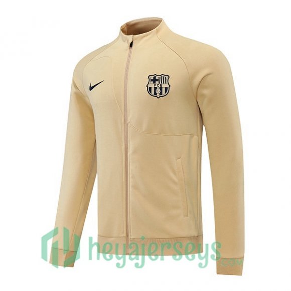FC Barcelona Training Jacket Yellow 2022/2023