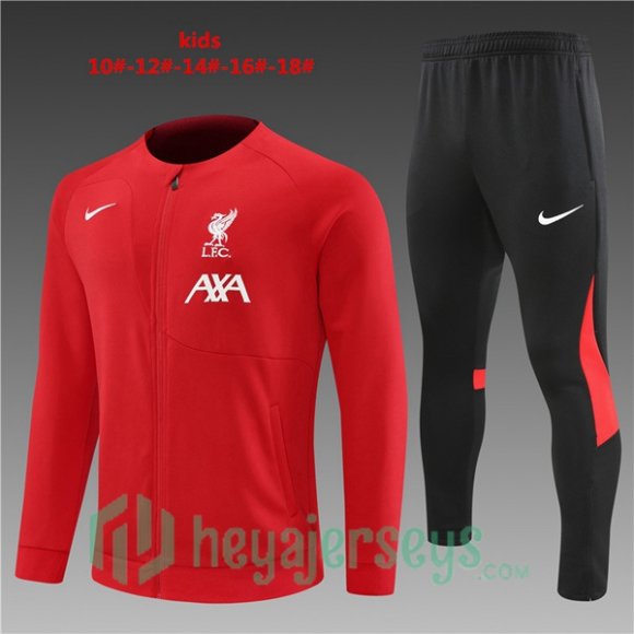 FC Liverpool Kids Training Jacket Suit Red 2022/2023