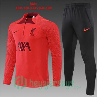 FC Liverpool Kids Training Tracksuit Red 2022/2023