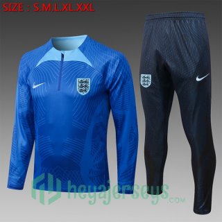England Kids Training Jacket Suit Blue 2022/2023